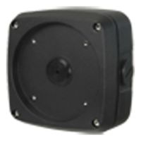 Marchio: DIERRETVCC. Articolo: VH-PFA124-B. Scatola di connessione per telecamere bullet - Metallico - Colore Nero - 56 mm (Al) x 133.5 mm (diametro base) - Permette di posizionare l'alimentatore al suo interno e passaggio interno cavi - Montaggio a parete - Consultare la pagina web per le dimensioni dei fori, per la compatibilità con le telecamere bullet