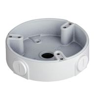 Marchio: DIERRETVCC. Articolo: VH-PFA137. X-Security - Box di connessione per Telecamere Dome - Metallico - 32 mm (Al) x 120 mm (Diametro base) - Permette il passaggio interno di cavi - Consultare sulla scheda online la misura dei fori, per compatibilità con Telecamere Dome