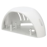 Marchio: DIERRETVCC. Articolo: VH-PFA201W. Staffa di montaggio laterale mobile per telecamere Dome - Acciaio e policarbonato - 180 mm (An) x 125.8 mm (Fo) x 85 mm (Al) - Permette di posizionare l'alimentatore al suo interno e passaggio interno cavi - Colore bianco