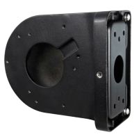 Marchio: DIERRETVCC. Articolo: VH-PFB203W-B. Staffa da parete per telecamere dome - Metallico - Colore Nero - 76 mm (Al) x 122 mm (La) x 160 mm (Lu) - Diametro base 94 mm - Permette il passaggio interno cavi - Molteplici fori per installazioni di differenti tipi di dom