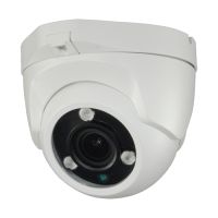 Marchio: DIERRETVCC. Articolo: VH-DM957VIB-F4N1. Telecamera dome HDTVI, HDCVI, AHD e Analogica - Gamma ECO - 2.1 Megapixel - PS5220+V30 - HD 1080P (1920x1080) - 960H Test (Analogico) - Uscita 4 in 1 - Lente 2.8~12 mm - 0 Lux - IR Distanza 40 m - 2DNR - IR CUT - Vite per installazione facile - Impermeabile IP66
