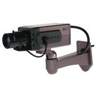 Marchio: DIERRETVCC. Articolo: vh-cs140. Telecamera simulata non operativa -  Aspetto di  Telecamera Box con lente -  Led rosso intermittente - 2 pile AA
