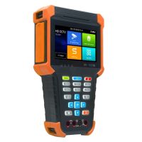 Marchio: DIERRETVCC. Articolo: VH-SF-TESTER4-5N1-4K. Safire - Tester CCTV multifunzionale per telecamere HDTVI, HDCVI, AHD, analogiche CVBS e IP - Schermo LCD 4