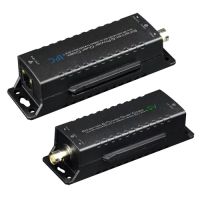 Marchio: DIERRETVCC. Articolo: VH-EOC-300-POE. Estensione Ethernet su cavo coassiale e cavo Ethernet - Trasmettitore e ricevitore passivi - Permette di trasmettere 1 link IP e alimentazione PoE IEEE802.3af/at- Distanza massima 300 m a 60 Mbps bidirezionale - Non occorre alimentazione