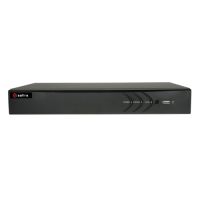 Marchio: DIERRETVCC. Articolo: VH-HTVR3104A. Safire - DVR 5n1 - 4 CH video HDTVI/HDCVI/AHD/CVBS / 1 IP (extra) / 4 CH audio - H.264/H.264+ - Risoluzione per canale: 720p (25FPS) - Controllo PTZ - Allarmi - Uscita HDMI Full HD e VGA - Mouse - Spazio per 1 HDD