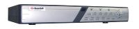 Marchio: GUARDALL. Articolo: G-DVR4. Videoregistratore digitale 4 ingressi video, 1 uscita BNC,1 uscita VGA, 1 uscita spot programmabile BNC, 1 ingresso/uscita Audio. Algoritmo di compressione H 264, qualità di registrazione CIF/2CIF/4CIF/QCIF e velocità 100 fps max. (vedi tabella sotto). Supporta Dual Stream, porta ethernet LAN e web server integrato, possibilità di collegamento e gestione remota tramite software o Web browser I. E., DDNS, privacy, visualizzazione immagini e gestione PTZ tramite cellulare/PDA/Iphone, (tecnologia HSDPA/UMTS consigliata). Backup e aggiornamento firmwere tramite porta USB, VGA, 4 ingressi allarme, 1 uscita relè. Compatibile con integrazione video PX/QX. Supporta 1 HDD Sata max 2TB. Alimentazione 12Vcc 40W (senza HDD). Dimensioni: 315x230x45 mm (LxPxH). HDD consigliati Seagate sv35.5.