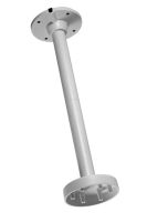 Marchio: HIKVISION. Articolo: DS-1271ZJ-130. Staffa da soffitto in alluminio colore bianco. Dim.: ø 140 x 545 mm.