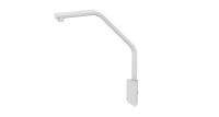Marchio: HIKVISION. Articolo: DS-1660ZJ. Staffa da parapetto in alluminio colore bianco. Dim.: 180 x 950 x 800 mm.