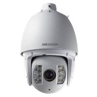 Marchio: HIKVISION. Articolo: DS-2AF7268-A. Speed Dome Analogica SmartPTZSensore 1/4” Interline Transfer CCD WDR DigitalePixel Effettivi 976 x 582/700 TVL Colori 750 TVL B/NSensibilità (AGC ON) Col.: 0.02 Lux @ F1.6 B/N: 0.002 Lux @ F1.6 0 Lux con IRZoom Ottico/Digitale 3.3-119 mm, 36x/16xDay & Night ICRLimite Pan/Tilt 360° Infinito -2° ~ 90° (Autoflip)Velocità Pan Manuale 0,1° - 160°/s Preset 240°/sVelocità Tilt Manuale 0,1° - 120°/s Preset 200°/sPreset/Patrol/Pattern 256/8/4Funzioni Smart Smart TrackingProtocollo RS485 Autoadattante (Hikvision, Pelco P, Pelco D)Portata IR 150 mIngressi/Uscite d'Allarme 2 (7 opz.)/2Alimentazione 24VAC 50W maxTemperatura d'Esercizio -30°C/+ 65°C, da esterno IP66, pendant