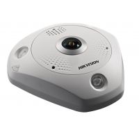 Marchio: HIKVISION. Articolo: DS-2CD6332FWD-IVS. Telecamera IP Megapixel Linea 6Sensore 1/3” Progressive Scan CMOSRisoluzione Max 2048 x 1536Frame Rate High-frame Mode 1 x Fish-eye 25 fps (2048x1536) e 4 x PTZ 25 fps (800x600)Sensibilità Col.: 0.1 Lux @ F1.2 0 Lux con IRDay & Night ICRObiettivo Fish Eye 1.19 mm @ F2.0 Angolo visuale 360°Compressione Video H.264, MJPEG, MPEG4Funzioni Smart Intrusion Detection, Line Crossing DetectionTriple Stream 5 Stream (max 4 ePTZ)IR 15 mMicro SD/SDXC 1 MicroSD 128GB max non fornitaWDR 120dBIngressi/Uscite Audio 1/1, microfono e speaker incorporatiIngressi/Uscite d'Allarme 1/1Alimentazione 12VDC / PoE, 12W maxTemperatura d'Esercizio -30°C/+ 50°C, da esterno IP66, antivandalo IK10