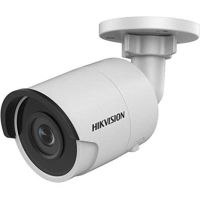 Marchio: HIKVISION. Articolo: DS-2CD2085FWD-I. IR camera IP da esterno/interno IP67 con sensore CMOS progressivo 1/2.5”, risoluzione 8Mp con 20Fps, compressione H.265+/H.265/H.264+/H,264/MJPEG, ottica fissa 4mm (6mm a richiesta, secondo disponibilità), luminosità 0.01Lux ƒ1.2, led IR portata 30mt, porta LAN 10/100, 1 slot SD-Card per brevi backup, privacy mask, WDR(120dB), 3D/DNR, alimentazione 12Vdc o PoE IEEE802.3af massimo 7.5W, in dotazione staffa di fissaggio e software, Smart Features (Line Crossing detection, Intrusion detection, Unattended baggage, Face Detection),Ezviz Cloud & Hik-Connect