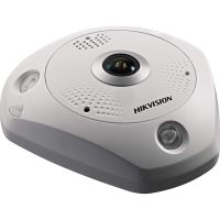 Marchio: HIKVISION. Articolo: DS-2CD63C2F-IVS. FISHEYE D-WDR H.265+ SMART 12MPFishEye 12MP (4000x3072pixel) a 20fps, di tipo Day&Night con filtro IR meccanico, illuminatori IR integrati sino a 15mt, sensore CMOS a scansione progressiva 1/1,7”, sensibilità Colori 0.01 Lux F1.2 B/N 0.04 lux F2.4 AGC ON, D-WDR, 3D-DNR, BLC, ottica fissa 2mm, . Algoritmo di compressione H.264+, H.264, Dual Stream. Display Mode: 14 modalità. Standard ONVIF, protocolli TCP/IP, ICMP, HTTP, HTTPS, FTP, DHCP, DNS, DDNS, RTP, RTSP, RTCP, UDP, NTP, UPnP, SMTP, SNMP, IGMP, 802.1X, QoS, IPv6, Bonjour. Supporta registrazione locale su NAS (NFS, SMB/CIFS), Scheda di rete Ethernet 100Mbps. Notifica all'NVR Smart per una ricerca avanzata delle registrazioni, notifica al sw di centralizzazione, invio email. Smart Features: Intrusion Detection, Line Crossing Detection, Heat Map, ROI, ANR. Supporta accesso a Hik-Connect. Webserver di tipo multibrowser, pulsante di reset, heartbeat, alimentazione 12Vdc oppure PoE 802.3af, 14,7W, temperatura di esercizio da -30°C a +60°C IP 66 (IK10). Slot Micro SD 128GB. AUDIO: Microfono Integrato, Speaker integrato + 1/1. Allarme: 1/1.
