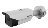 Marchio: HIKVISION. Articolo: DS-2TD2117-3/V1. TERMICA BULLET IP OTTICA FISSA 160*120RISOLUZIONE 160x120@25fps SENSORE Ossido di Vanadio senza raffreddamento DISTANZA PIXEL 17 µm RISPOSTA SPETTRALE 8µm-14µm SENSIBILITA' Termica < 40mk, RANGE TEMPERATURA -20°C + 150°C (±8°C) OTTICA 3mm DAY&NIGHT ICR SMART FEATURES Line Crossing, Intrusion, Region Entrance, and Region Exiting, 3 temperature measurement (10 PUNTI, 10 REGIONI, 1 LINEA), fire detection 10 punti dedicati COMPRESSIONE VIDEO H.265+/H.265/H.264+/H.264 SLOT SD CARD Micro SD/SDHC/SDXC (up to 128GB) STREAM 2 INGRESSI/USCITE 1/1 Audio 2/2 Allarme ALIMENTAZIONE 12 VDC ± 20% max. 8W PoE (802.3af) TEMPERATURA DI ESERCIZIO -40 °C to 65 °C GRADO DI PROTEZIONE IP66