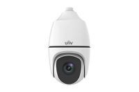 Marchio: UNIVIEW. Articolo: IPC6852SR-X38UG. Dome motorizzato IP StarLight da 240°/s con Smart IR da 250 m, antivandalo per esterno. Formato Ultra 265 (H.265+), H.265, H.264, MJPEG. CMOS 1/1,8
