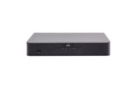 Marchio: UNIVIEW. Articolo: NVR301-16E. NVR 16 canali IP tipo Embedded, 16 canali IP fino a 8 MegaPixel, 1 Interfaccia SATA, Banda in ingresso 80Mbps, Compressione video H.265&4K, Interfaccia di rete 1 RJ-45 100M, 1 uscita video HDMI e 1 VGA risoluzione 1920x1080. ONVIF comliant. Allarme 4 ingressi 1 uscita. Audio 1 ingresso e 1 uscita RCA. 3 porte USB2.0. Temperatura di esercizio -10° a +55°. Aliemtazione 12Vdc. 2A. Dimensioni L260xP240xH44mm. 