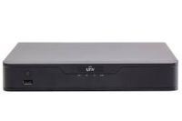 Marchio: UNIVIEW. Articolo: NVR301-04-P4. NVR 4 canali IP PoE di tipo Embedded, 4 canali IP fino a 8 MegaPixel, 1 Interfaccia SATA, Banda in ingresso 40Mbps, Compressione video H.265&4K, Interfaccia di rete 1 RJ-45 100M, 1 uscita video HDMI e 1 VGA risoluzione 1920x1080. ONVIF comliant. Allarme 4 ingressi 1 uscita. Audio 1 ingresso e 1 uscita RCA. 3 porte USB2.0. Temperatura di esercizio -10° a +55°. Aliemtazione 48Vdc. 1,25A. Dimensioni L260xP200xH43,6mm. 