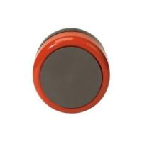 Marchio: ARITECH. Articolo: CK65. Campana elettronica con calotta in acciaio rosso di diametro 6