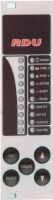Marchio: COOPER. Articolo: FT-DIS. Remote Display – membrana di programmazione, completa di scheda di interfaccia, pannellino di contenimento.