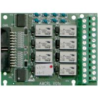 Marchio: NOTIFIER. Articolo: SK8+8AM (USC750B). Scheda di espansione a 8 relè + 8 open collector per centrale AM12-24., installabile nel contenitore della centrale.