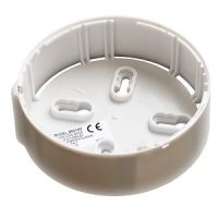 Marchio: NOTIFIER. Articolo: B501RF. Base per sensori Wireless serie AGILE. Diametro esterno 107 mm. Altezza 32 mm. Peso 48gr