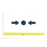 Marchio: NOTIFIER. Articolo: M.1 (ACI141D). Membrana resettabile per pulsanti manuali serie M700 e serie MCP.