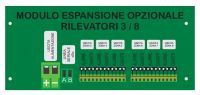 Marchio: SETRONIC. Articolo: ESPANSIONE. Scheda di espansione per la connessione da 3 a 8 rilevatori (per tutte le versioni).