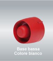 Marchio: UNITEK. Articolo: UTKASTG510018. Avvisatore acustico en54-3 base bassa ip21c, 32 toni selezionabili - corpo bianco