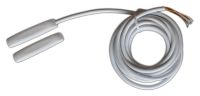 Marchio: ARITECH. Articolo: DC418. Contatto magnetico installazione a giorno, con cavo, alta sicurezza, certificato EN Grado 4. Bianco