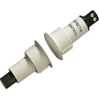 Marchio: ARITECH. Articolo: 1078CT-N. Contatto magnetico ad incasso per porte in metallo con morsetti. Gap 9 mm.