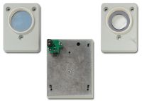 Marchio: ARITECH. Articolo: VM651P. Kit piastra mobile magnetica a 2 posizioni (giorno e notte), 3 componenti. 