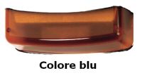 Marchio: ARITECH. Articolo: AB632. Lente di ricambio in policarbonato per flash sirena AS630 e AS632, colore blue.