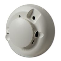 Marchio: ARITECH. Articolo: TX-6212-03-1. Sensore di fumo via radio 868MHz Gen2, camera ottica intercambiabile, compensazione automatica, test manuale, approvato CPD.