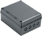 Marchio: CARDIN. Articolo: RZQ048B16. Ricevitore multifunzionale modulare 16 canali. Caratteristiche tecniche: • Ricevitore modulare fino a 16 canali (supporta max 4 strip MDC048400 non forniti); • Alimentazione 12/24 Vca/Vcc; • Contenitore da esterno in ABS; • Grado di protezione IP55. 