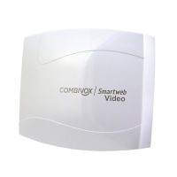 Marchio: COMBIVOX. Articolo: Smartweb video Plus. Dispositivo in grado di integrare qualsiasi telecamera IP ONVIF 2.0 in un sistema di sicurezza Combivox,un’esclusiva soluzione per la VIDEOVERIFICA. Consente una avanzata gestione Antifurto + Videosorveglianza. E’, infatti, possibile associare i sensori ad una o più telecamere IP (fino a 8) e attivare la funzione di VIDEOALLARME: in caso di allarme, il dispositivo registra un filmato della durata programmabile fino a 30 secondi, con 10 secondi di preallarme (immagini prima di avvenuta attivazione del sensore), e lo trasmette a più indirizzi email. Inoltre, a seguito di notifica PUSH di segnalazione allarme, direttamente su APP Simplya Cloud Combivox si visualizza, in tempo reale, il Videoallarme in corso di registrazione con verifica live del pre-allarme. In qualsiasi momento, è possibile la consultazione, in apposito archivio videoallarmi, dei filmati registrati e la visualizzazione live on demand delle telecamere connesse al dispositivo. SMARTWEB VIDEO si collega alla centrale Combivox tramite BUS RS485 e si programma tramite APP Simplya Cloud: questo consente l’associazione delle telecamere ai sensori per l’attivazione delle registrazioni dei videoallarmi su allarmi di zona. E’ anche un mini NVR: infatti, è in grado di gestire la VIDEOSORVEGLIANZAH24 fino a 8 telecamere in risoluzione VGA direttamente su memoria SD, con la possibilità di consultare i file direttamente da web browser e tramite APP.Dimensioni (L x H x P in mm): 165 x 134 x 41.