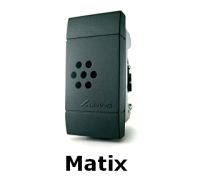 Marchio: COMBIVOX. Articolo: MODULO AUDIO PER INSERITORI BUS. Modulo audio amplificato (volume regolabile) in abbinamento agli inseritori BUS disponibile per tutte le serie degli inseritori. Living Matix