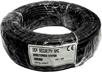 Marchio: DEA SECURITY. Articolo: CB-ST50. Cavo di collegamento SERIR 50/TORSUS 50 – Matassa 25m – NERO 