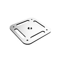 Marchio: DEA SECURITY. Articolo: FP-FWL. Piastra preforata in acciaio zincato per il fissaggio a parete o soffitto dei rivelatori SN-SPCP-FWL1/2 e SN-XS-FWL. La piastra di fissaggio, concepita sia per l’installazione diretta su pareti laterocementizie sia per l’installazione su superfici metalliche (es. caveaux), semplifica l’installazione del sensore e ne assicura la massima resa.