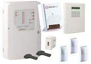 Marchio: DOMOTEC. Articolo: DKT2001010. PR1MOKIT PSTNKit composto da:• 1 Centrale DCA77• 1 Combinatore telefonico PSTN DCT22 • 1 Sirena autoalimentata da esterno DSA40• 3 Sensori infrarosso passivo DIR70• 1 Attivatore DLT40U• 2 chiavi a microprocessore DCM02