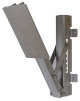 Marchio: DOMOTEC. Articolo: RLS-SB. Staffa per montaggio inclinato in acciaio inossidabile