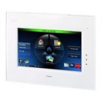 Marchio: HONEYWELL. Articolo: CP046-00. Tastiera touch screen con Lettore Prox per centrali serie Galaxy Nuova tastiera grafica tattile a colori con lettore di prossimità integratoTramitee una memoria MMC è possibile modificare l'immagine dello sfondo della tastieraConsente di semplificare tutte le operazione utente grazie all'ampio display Certificata EN50131-3 Grado 3