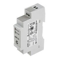 Marchio: PARADOX. Articolo: HS-AMR. Alimentatore da pannello e guida DIN 10W, ingresso 90-264Vc.a., uscita 24Vc.c., 0.42A, 1 uscita per Supervisori HSYCO a barra DIN 
