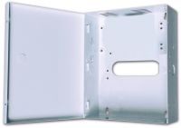 Marchio: PARADOX. Articolo: BOX-M. Armadio metallico base mm 200 x altezza mm 255 x profondità mm 76, con predisposizione per fissaggio alimentatore unità centrali MG6160, MG6160/86, MG6130, MG6130/86. NOTA IMPORTANTE: Nel caso in cui la centrale MAGELLAN MG6160, MG6160/86, MG6130 e MG6130/86 venga collegata ad una sirena auto-alimentata a due fili, è necessario utilizzare una batteria in tampone per l`alimentazione. Per l`alloggiamento del modulo alimentatore (già fornito con la centrale) e della batteria si può utilizzare questo armadio. 