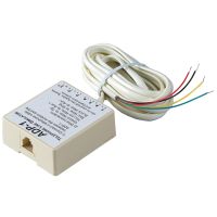 Marchio: PARADOX. Articolo: ADP1. Modulo simulatore linea telefonica per il collegamento diretto tra modem e Centrali ESPRIT 728ULTRA/738ULTRA, ESPRIT E55, SPECTRA SP e DIGIPLEX EVO. Velocità di comunicazione 300 baud. 