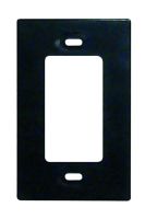 Marchio: PARADOX. Articolo: 915WP. Piastra di fissaggio su scatola da incasso tipo Ticino® 503 per lettore di prossimità R915/B. Colore nero.