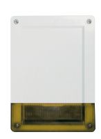 Marchio: PARADOX. Articolo: SR250/86. Versione a 868MHz. Sirena per esterno senza fili bidirezionale completamente supervisionata dalla centrale per batteria bassa e manomissione. Compatibile con centrali MAGELLAN MG6250, MG5000/MG5050 versione 4.0 o superiore e centrali SPECTRA SP (esclusa centrale SP4000) con ricevitore radio RTX3 versione 1.50 o superiore e con tastiera K32LX. Dimensioni mm 180x240x60.Richiede 3 pile alcaline 1.5V formato “D” (LR20 cod. ULLR20).➤ Fino a 4 sirene interne o esterne senza fili per centrale➤ Visualizzazione sulla centrale dell’intensità del segnale radio di ogni singola sirena➤ Segnalazione acustica e visiva per inserimento/disinserimento➤ Intensità sonora sirena 100dB➤ Antimanomissione per apertura coperchio, rimozione viti e rimozione da muro➤ Segnalazione acustica e visiva per mancanza segnale da centrale➤ Conforme EN50131 Grado 2