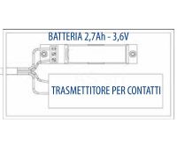 Marchio: POLITEC. Articolo: GAPID R BOX. Portabatteria e TX Radio 