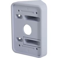 Marchio: PYRONIX. Articolo: XD-45D-ADAPTER. Adattatore. Ideale per l'uso con XDH10TT-AM. Utilizzabile in abbinamento con l'articolo XD-WALLBRACKET. Estende la rotazione del rivelatore (destra o sinistra) di ulteriori 45°; Permette di raggiungere i 90°.