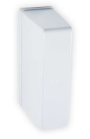 Marchio: PYRONIX. Articolo: XD-FIXEDBRACKET. Staffa. Ideale per fissare due rilevatori XD per fornire un'eccellente copertura di rilevamento. Utilizzando due rivelatori (uno di schiena all'altro) per creare una protezione perimetrale raddoppiando la portata dei rivelatori. Permette di nascondere un trasmettitore wireless per consentire installazioni più complesse.