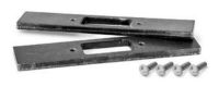 Marchio: TSEC. Articolo: CST-0MF . Piastre in ferro a saldare 25x120x5mm con fori maschiati filettati M4 - conf. da 2 pz. incluse 4 viti inox anti-svitamento per l'installazione di 1 contatto serie CST-0