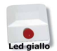 Marchio: UNITEK. Articolo: UTKRO120LBG. Ripetitore ottico 12/24 volt led diam. 20 mm. Giallo fisso o lampeggiante con buzzer